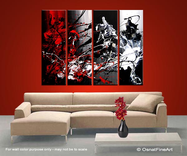 600x500 Painting - Red Modern Painting