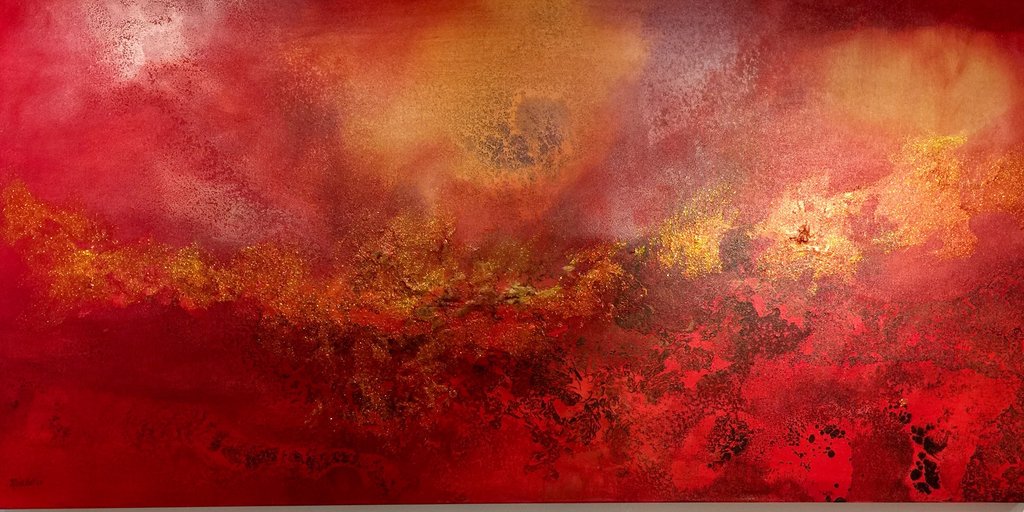 1024x512 Robin Mullen - Red Modern Painting