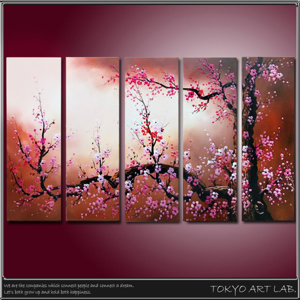 600x600 Tokyo Art Lab.inc. Rakuten Global Market To Go Red Plum Oil - Red Modern Painting