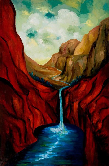 461x699 Red Mountain Paintings Mountains, Art Themes - Red Mountain Painting