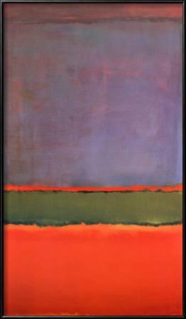 262x450 No. 6 (Violet, Green And Red), 1951 Art Print By Mark Rothko - Red Painting