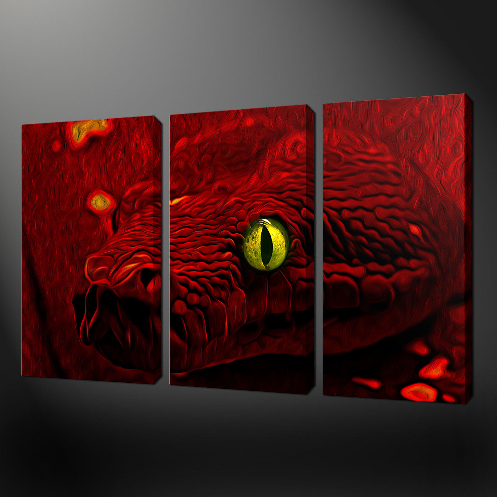 1600x1600 Canvas Print Pictures. High Quality, Handmade, Free Next Day Delivery. - Red Painting Canvas