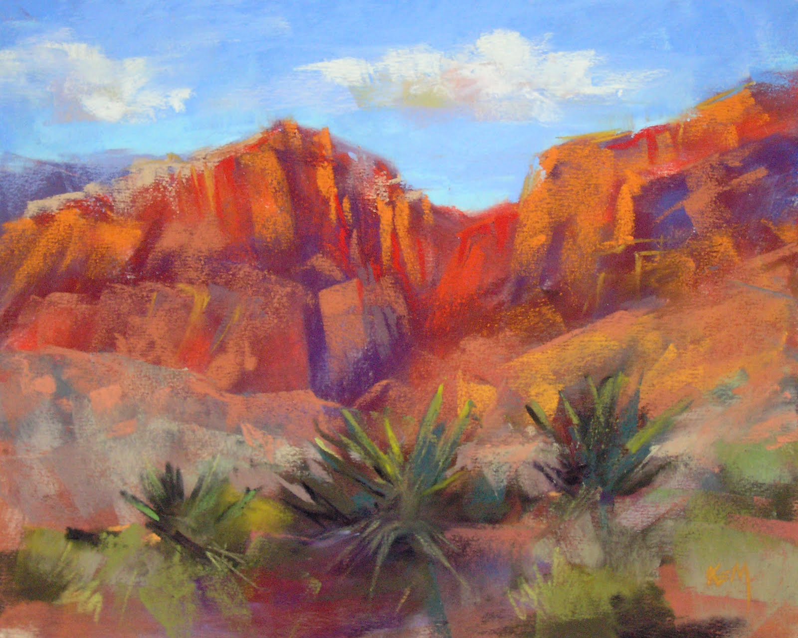 1600x1280 Painting My World Why An Ipad Is A Great Tool For Artists - Red Rock Painting