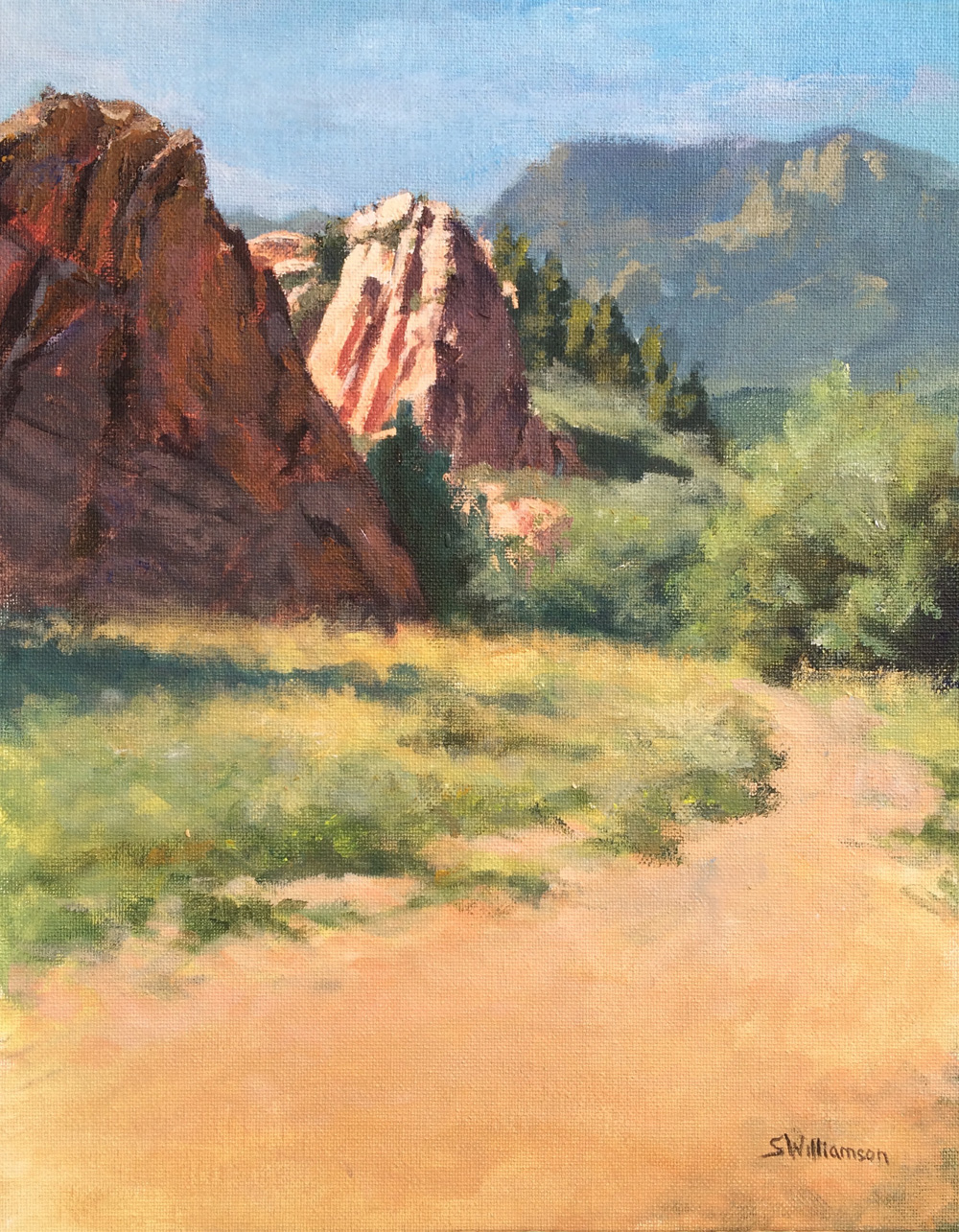 Red Rock Painting at Explore collection of Red Rock Painting