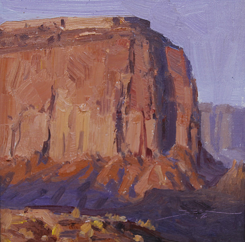 800x791 The Artwork Of Joshua Been Red Rock - Red Rock Painting