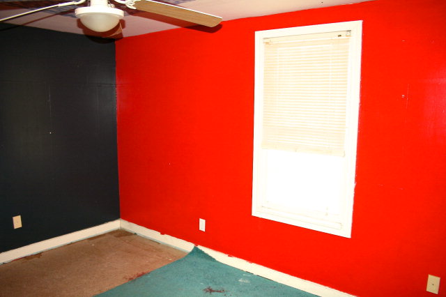 640x426 Red Black Room Painting - Red Room Painting