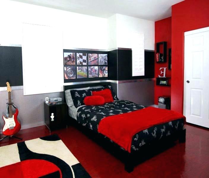 704x600 Red Room Painting Ideas Stylish Ideas Red Accents In Bedrooms - Red Room Painting
