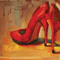 236x236 Pin By Zara Fa On Nina R.aide - Red Shoe Painting