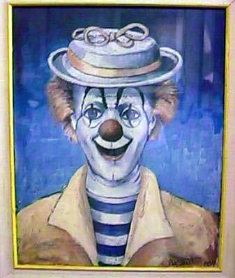 337x399 Red Skelton Limited Editions - Red Skelton Clown Painting