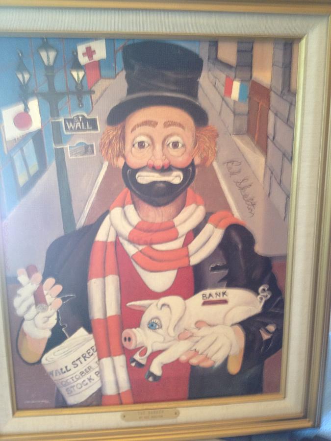 675x900 The Banker - Red Skelton Painting
