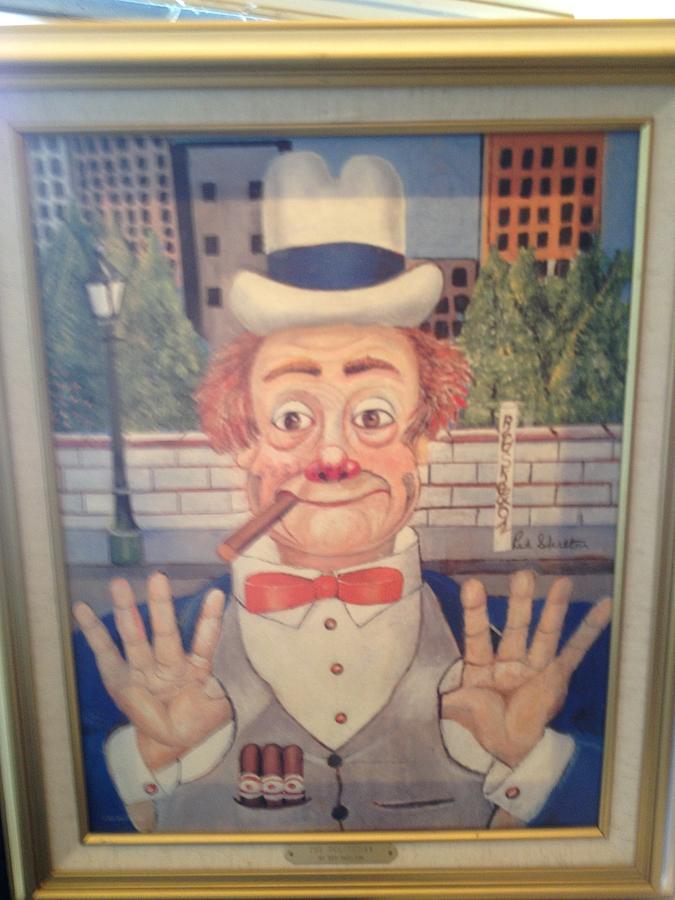 675x900 The Politician - Red Skelton Painting