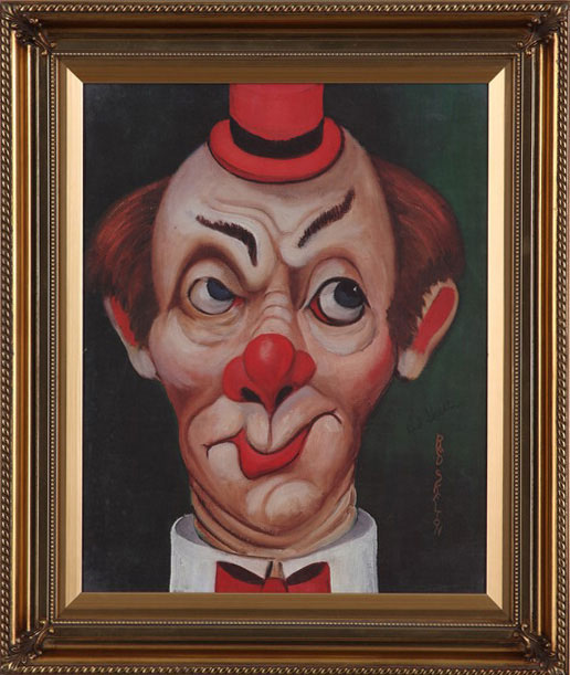 516x611 Art Corporation Of America Artists Red Skelton Interactive - Red Skelton Painting