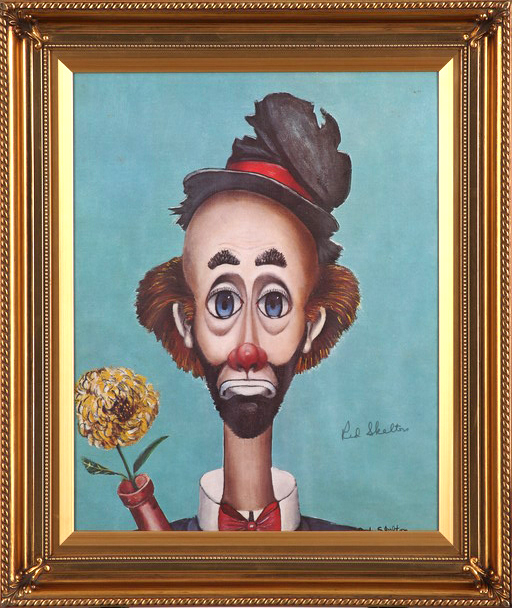 512x608 Flower Power, The Fine Art Of Red Skelton - Red Skelton Painting