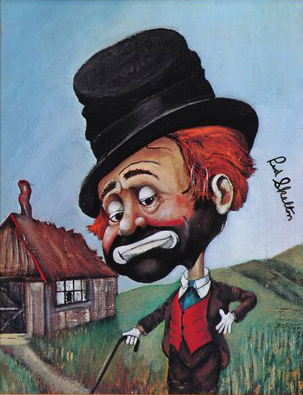 303x395 Freddie's Shack, The Fine Art Of Red Skelton - Red Skelton Painting