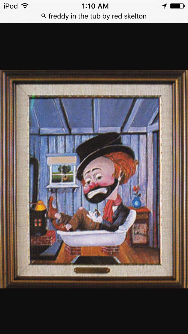 640x1136 Red Skelton, Freddie In The Value - Red Skelton Painting Value