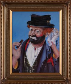 236x280 Theficial Red Skelton Page Gallery The Extraordinary Art - Red Skelton Painting Value