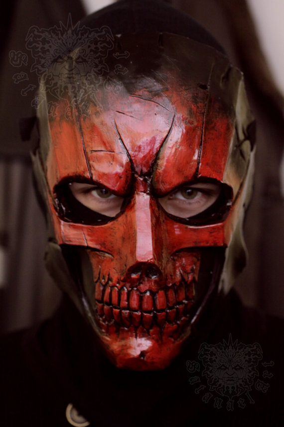 570x855 Red Skull - Red Skull Painting