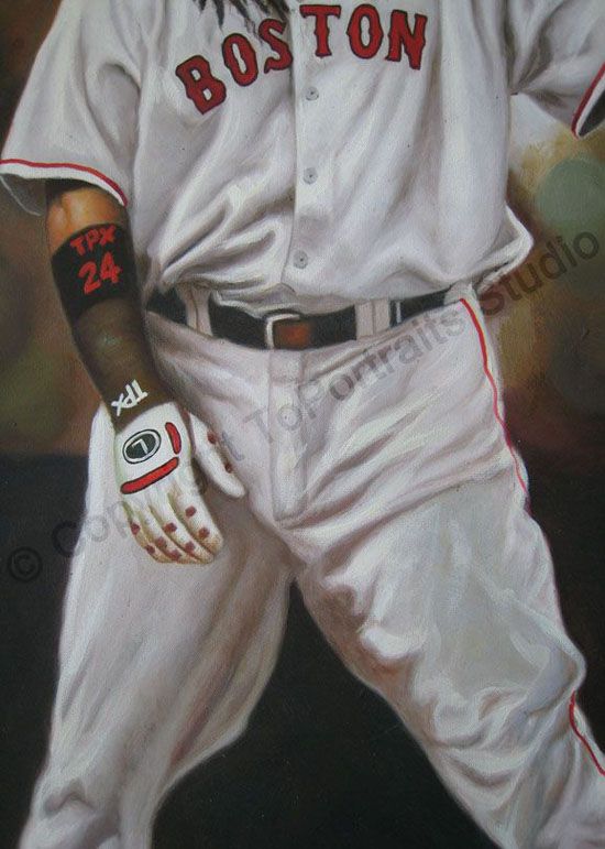 550x771 Manny Ramirez, Boston Red Sox - Red Sox Painting