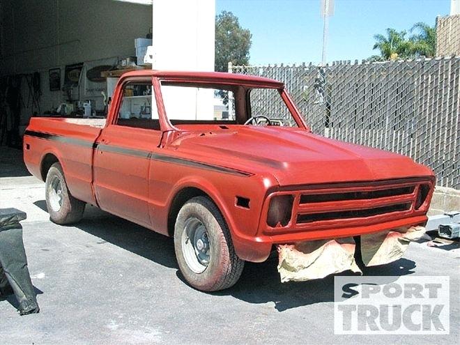 660x495 Truck Painting Posted - Red Truck Painting