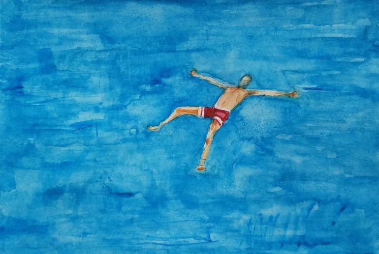 770x517 Saatchi Art Red, White And Blue Painting By Shelton Walsmith - Red White And Blue Painting