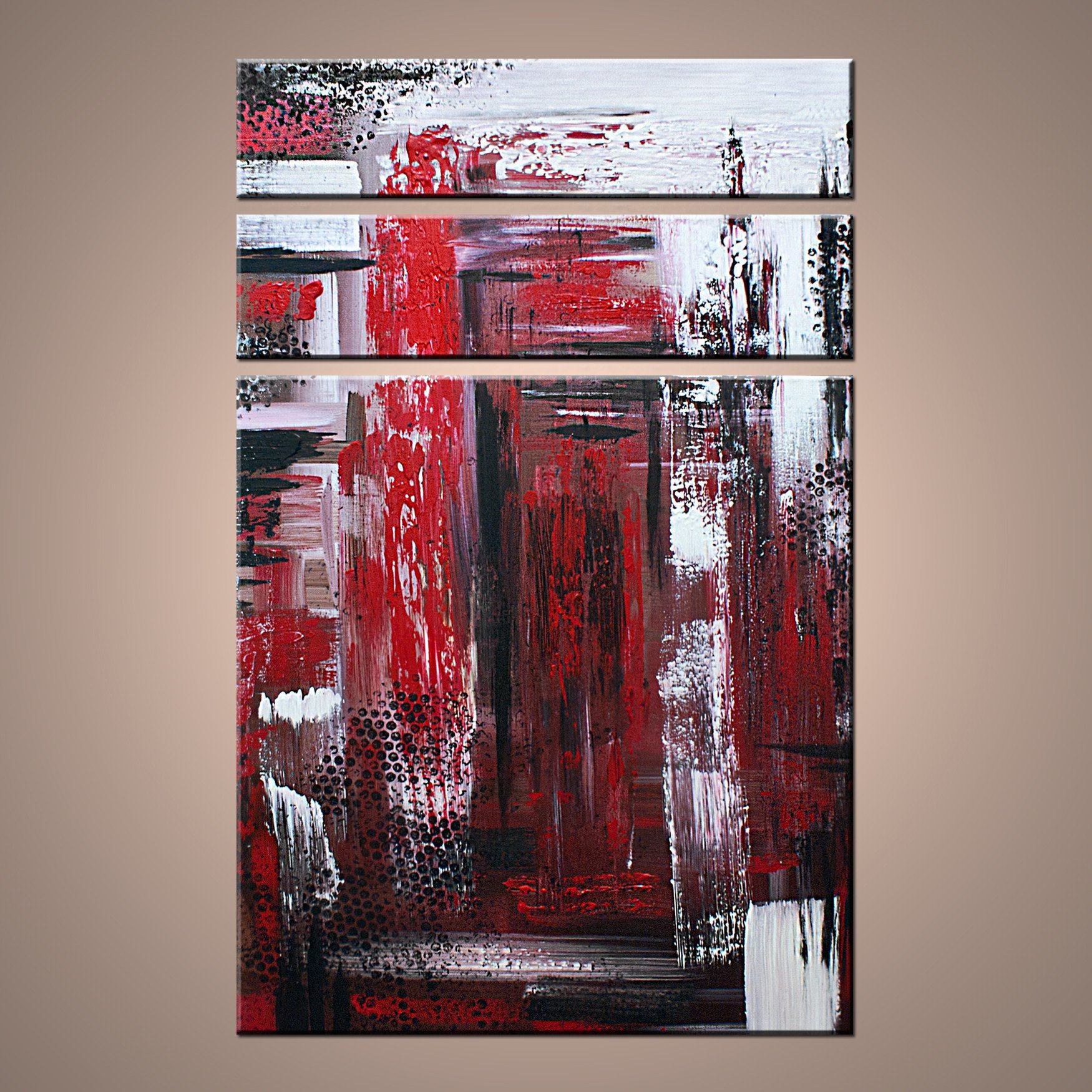 1750x1750 Graffiti - Red White Black Painting