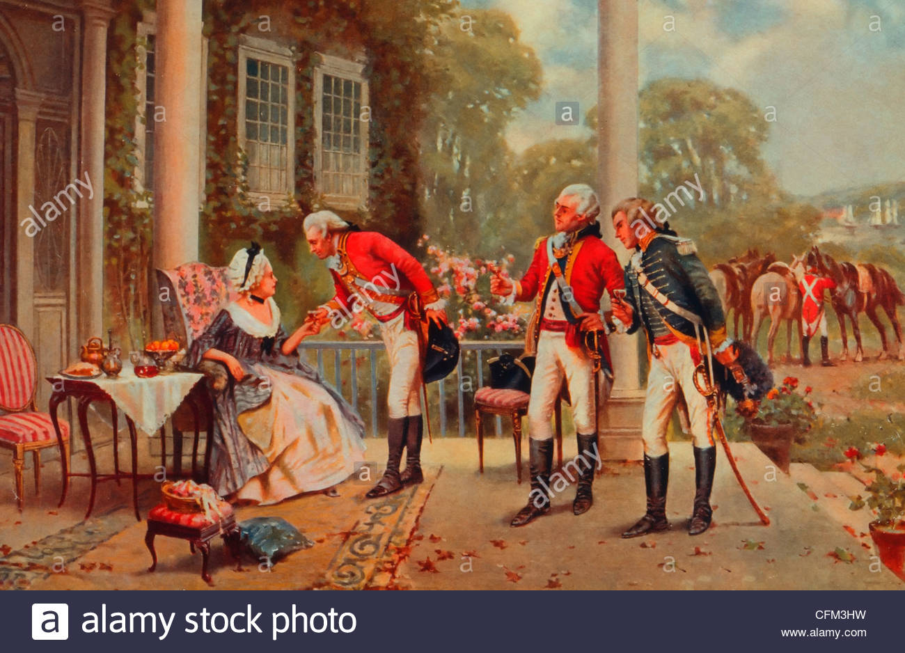 1300x938 Redcoats American Revolution Stock Photos Amp Redcoats American - Redcoats Painting
