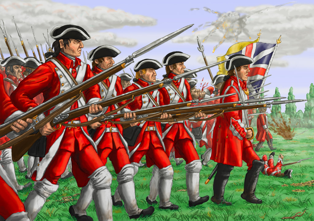 Redcoats Painting At PaintingValley Com Explore Collection Of   Redcoats Painting 19 