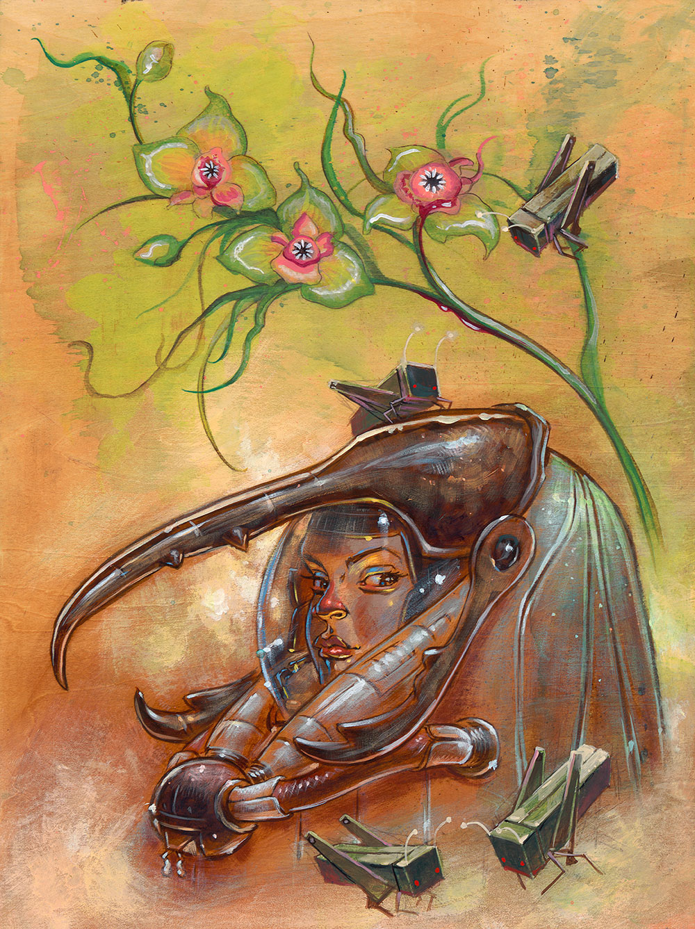 1000x1336 W3eave Augie Redd Aaron - Redd Painting