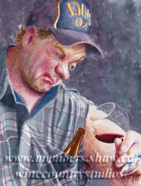 456x600 Will Enns Art Studio In Summerland - Redneck Painting