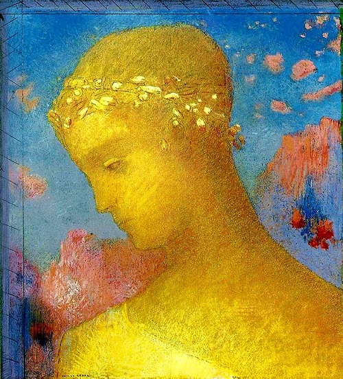 500x552 French Painter Odilon Redon - Redon Painting