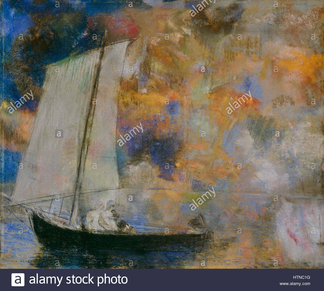 1300x1166 Odilon Redon - Redon Painting