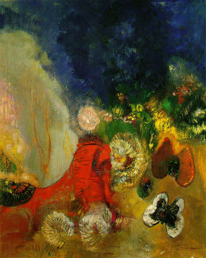 833x1042 Webmuseum Redon, Odilon - Redon Painting