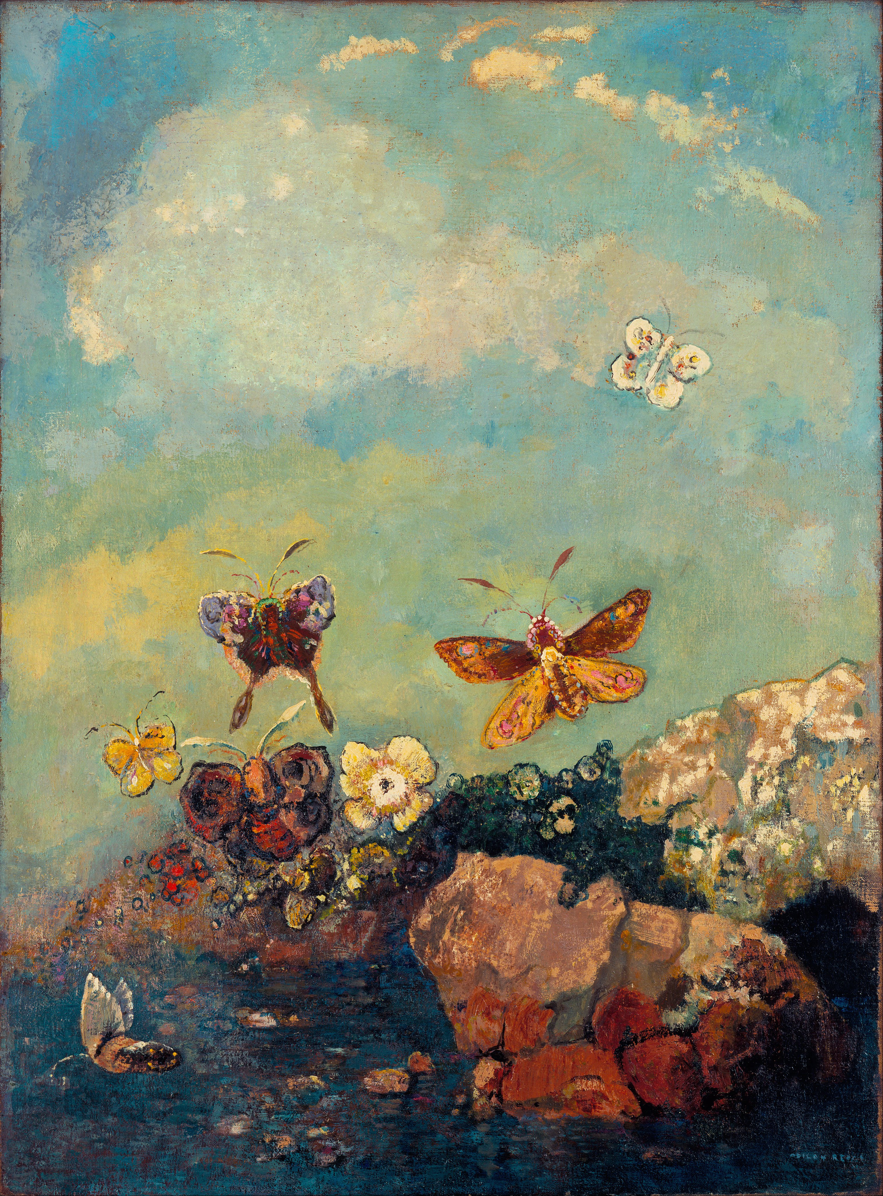 3031x4103 Fileodilon Redon - Redon Painting