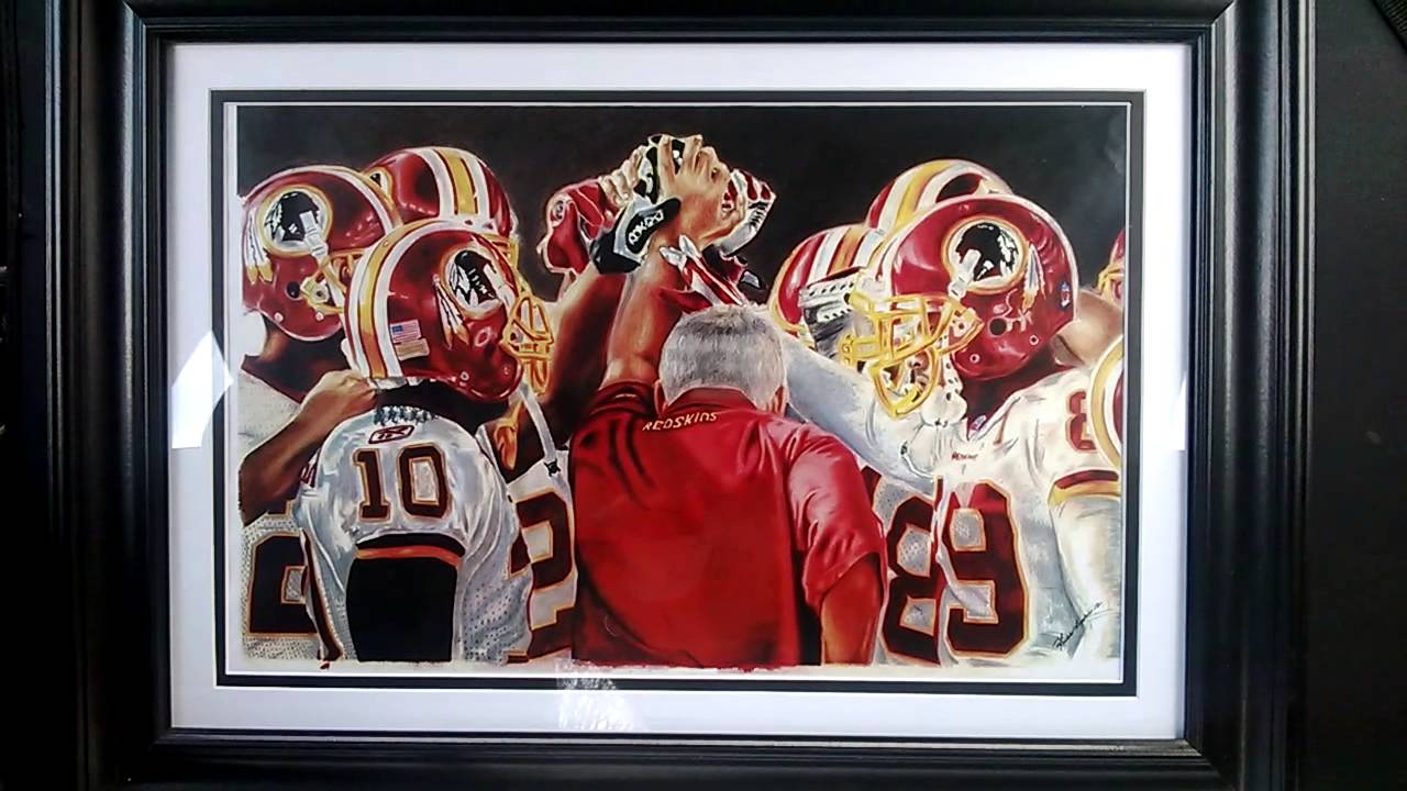 1280x720 Washington Redskins Painting By Amarigene - Redskins Painting