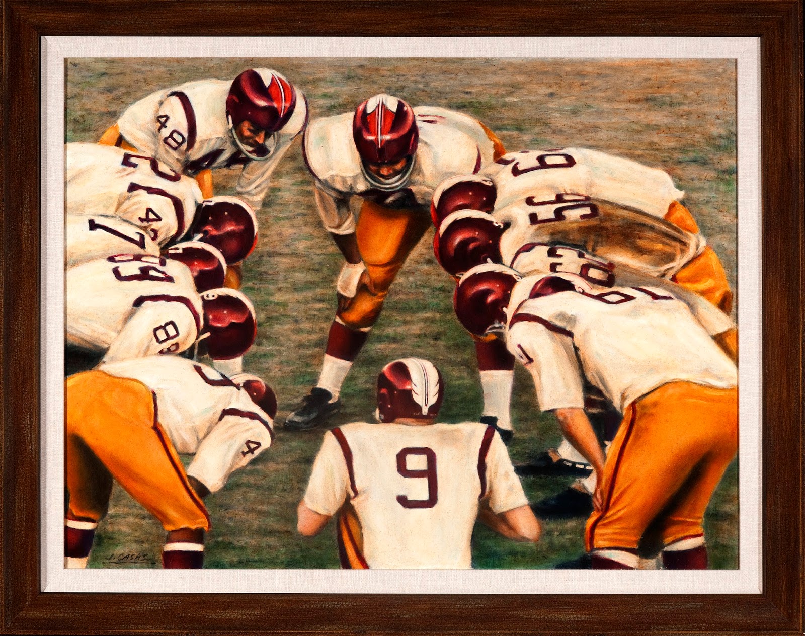 1600x1264 Juan Casas Paintings - Redskins Painting