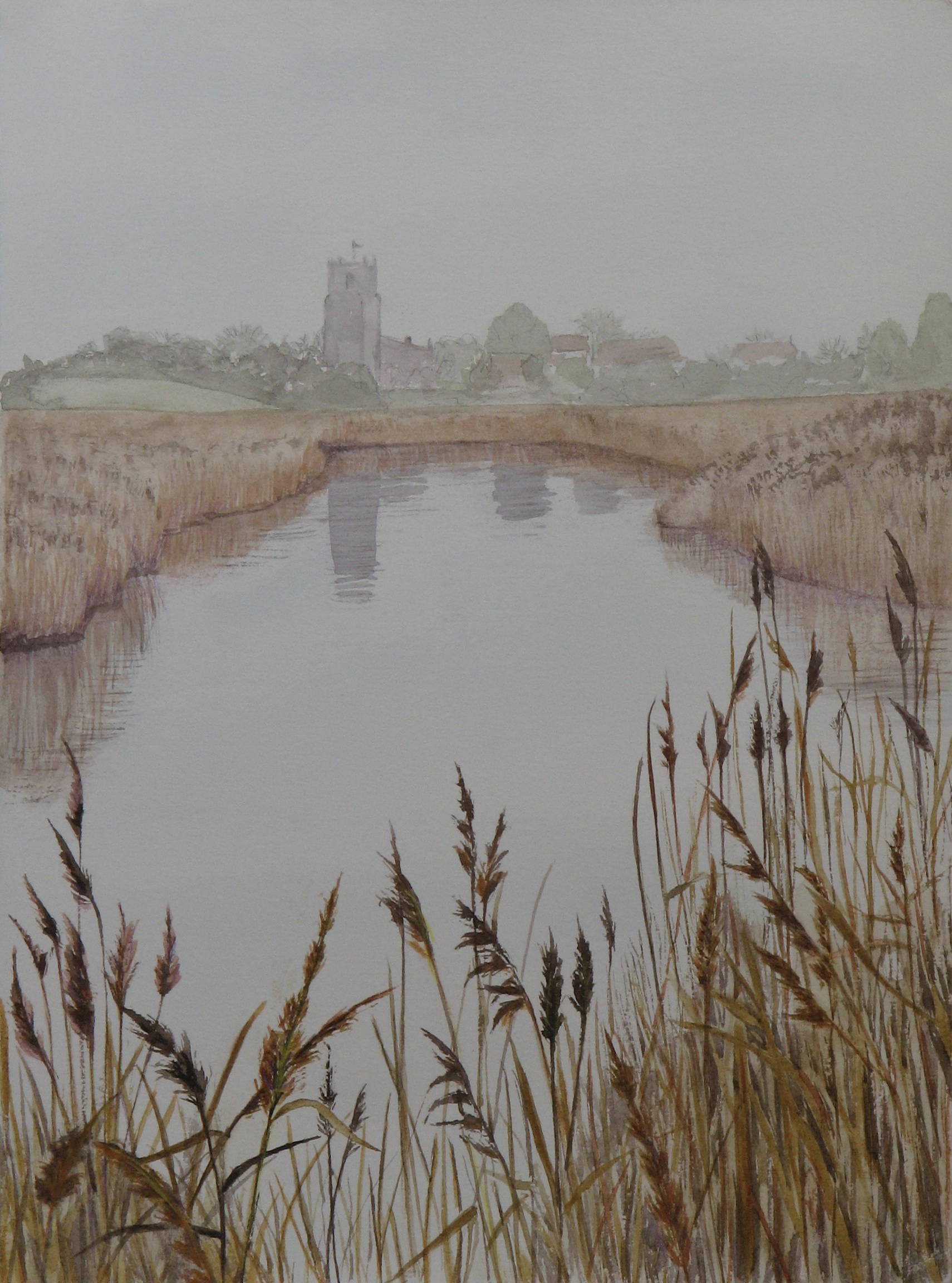 1710x2304 Reed Painting Exhibition In Blythburgh Church - Reed Painting