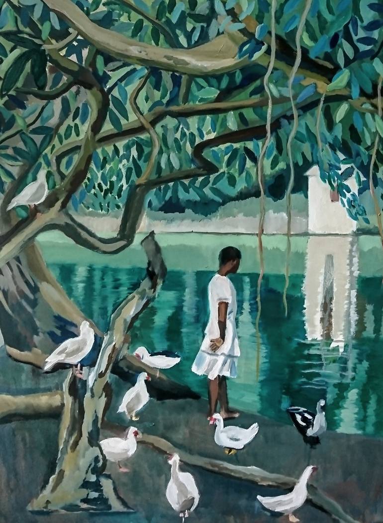 770x1051 Saatchi Art In Time Painting By Joanne Reed - Reed Painting