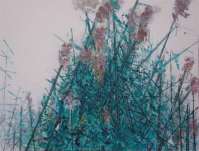 770x584 Saatchi Art Reed Painting By Leonor Zhang - Reed Painting