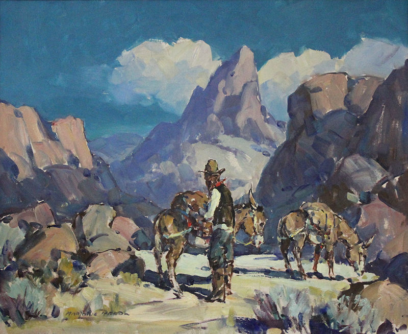 800x654 Savvy Collector The Prospector By Marjorie Reedmarjorie Reed - Reed Painting