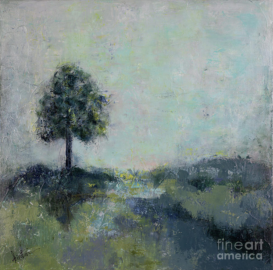 900x888 Hope On The Horizo Painting By Kirsten Reed - Reed Painting