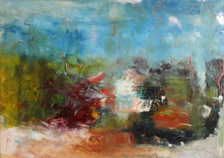 770x544 Saatchi Art Reef Painting By Ios Kam - Reef Painting