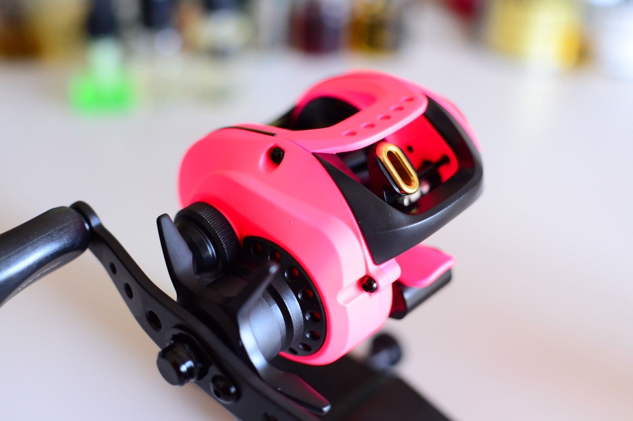 1280x852 Team Daiwa Zillion Matte Pink Custom Reel Paint - Reel Painting