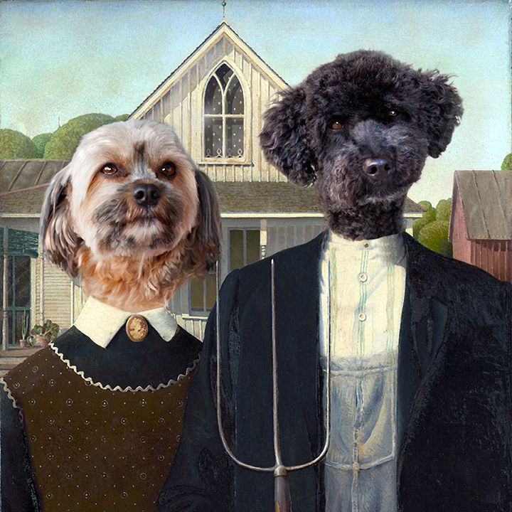 720x720 Regal Beagle Customized Pet Portraits - Regal Beagle Painting