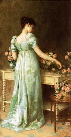 236x457 Portret Van Albertine Euphrosine Thalie Eglee Van Neukirchen - Regency Painting