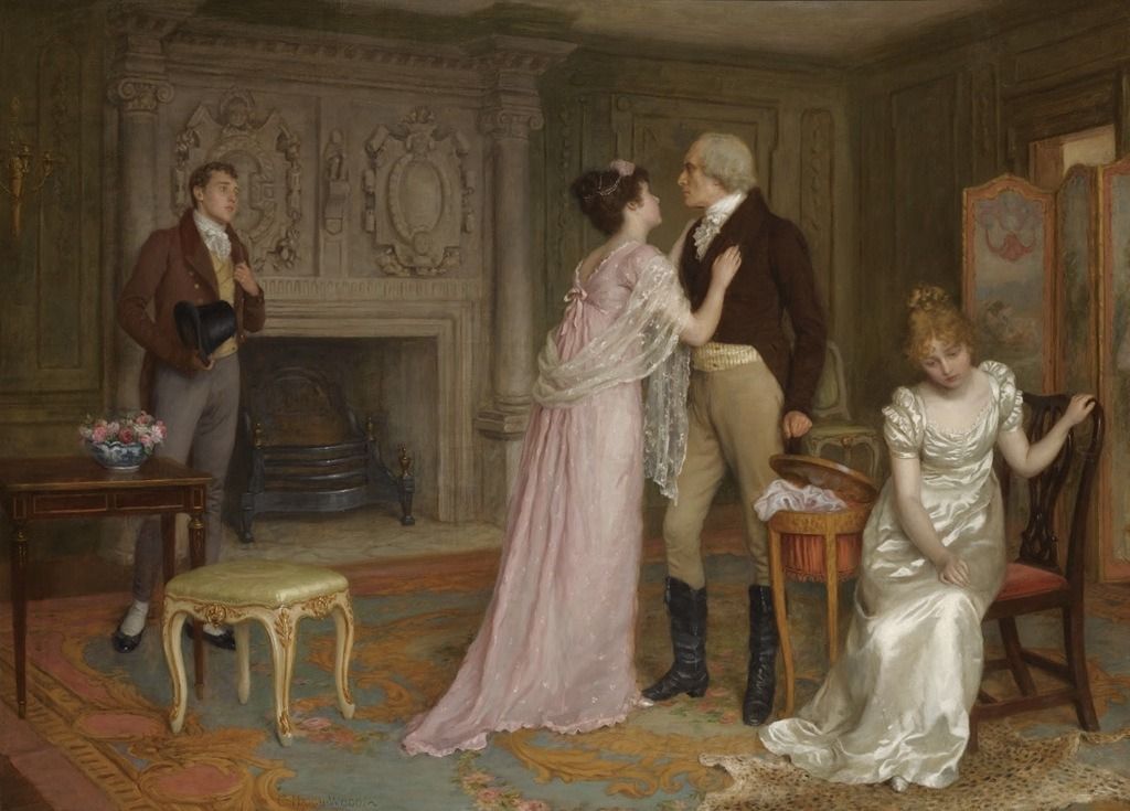 1024x735 In The Past Couple Weeks I'Ve Encountered Several Paintings That - Regency Painting