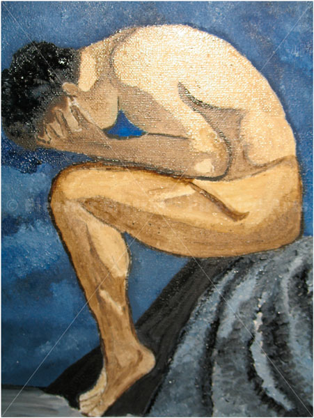 451x600 Oil Paintings West Cork Artist Eleanor Murray - Regret Painting