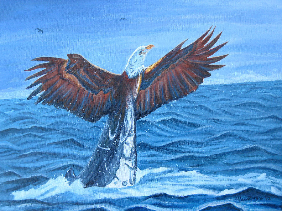 900x675 Reincarnation Painting By Michael Morgan - Reincarnation Painting