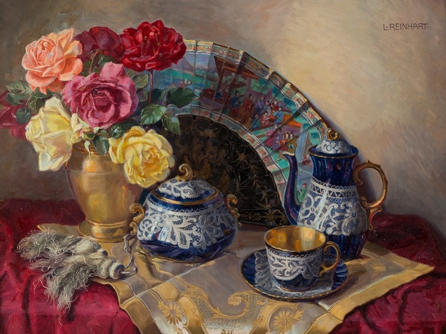899x674 Lea Reinhart Still Life Painter Tutt'Art@ Pittura Scultura - Reinhart Painting