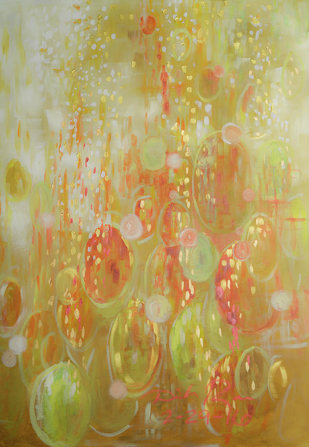 623x900 Rejoice Painting By Dinah Rau - Rejoice Painting