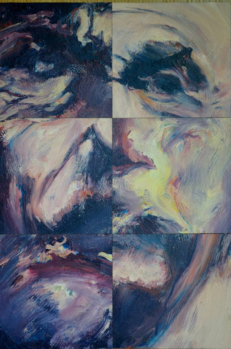 770x1166 Saatchi Art A Fistful Of Relativity 1. Painting By David Thomas - Relativity Painting